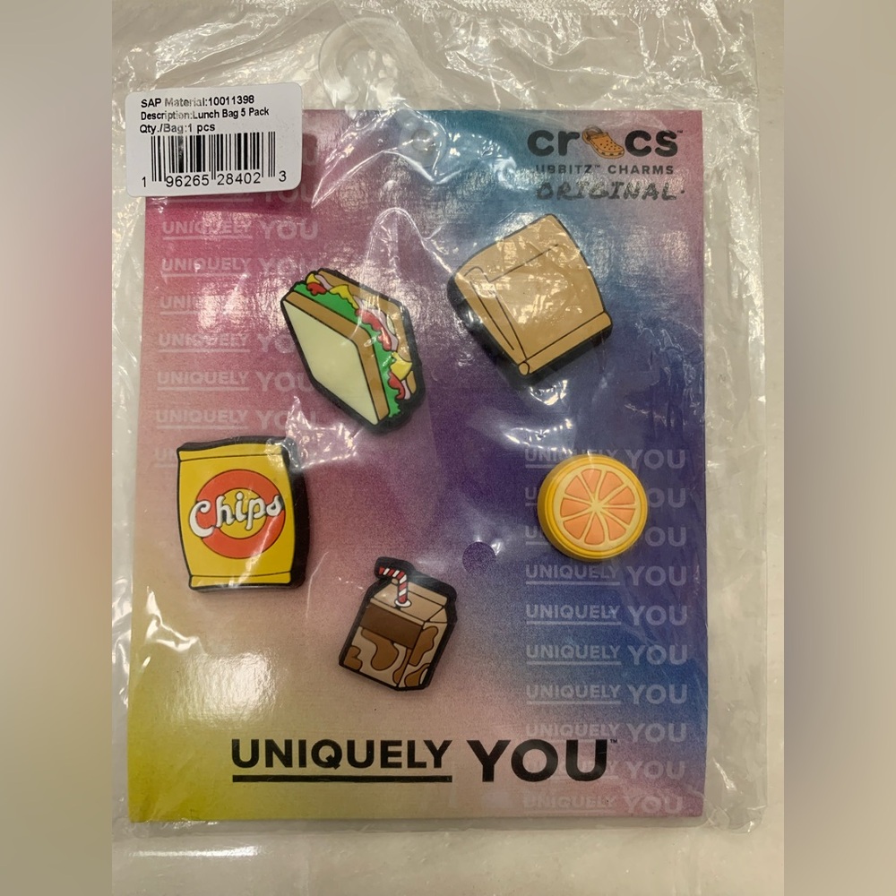 CROCS Jibbitz Foodie Charm Set - Multicolor